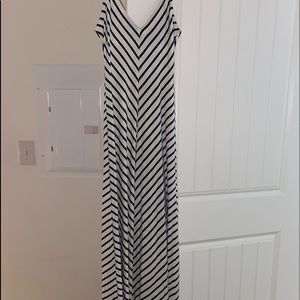 Striped Maxi Dress